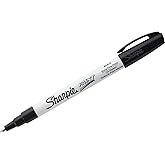 Sharpie Paint Oil-Based Marker, Extra Fine Tip, Black Ink (1874990)