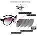 AkoaDa Polarized Sunglasses for Women, UV400 Lens Sunglasses for Female Ladies Fashionwear Pop Polarized Sun Eye Glass