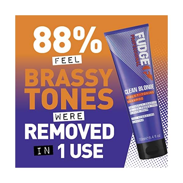 Fudge-Professional-Purple-Toning-Shampoo-Original-Clean-Blonde-Shampoo-For-Blonde-Hair-250-ml Fudge Professional Purple Toning Shampoo, Original Clean Blonde Shampoo, For Blonde Hair, 250 ml