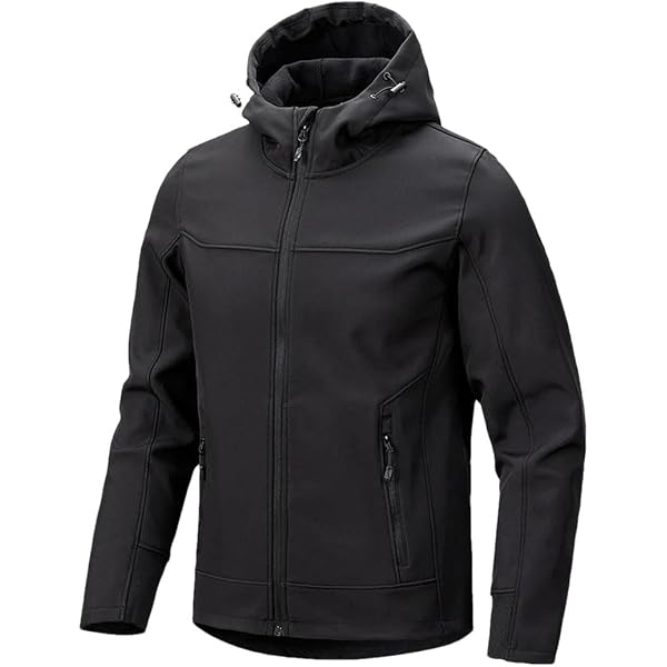 Veste Softshell à Capuche Result R230M Mixte - 3 Couches Performance, Chaud Et Confortable