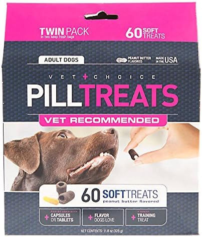 Vet Choice Pill Treat Peanut Butter Flavored Soft Treats 60 treats