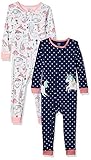 Carter's Baby Girls 2-Pack Cotton Pajamas