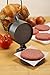 Bellemain Burger Press Non-Stick Hamburger Patty Maker Makes 4 1/2