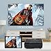 Projector, TONTION Video Projector with Wireless Synchronize Smart Phone Screen, 1080P Supported, 176″ Display, 50,000 Hours Led, Compatible with Amazon Fire TV Stick, HDMI, VGA, USB, AV, SD for Homethumb 4
