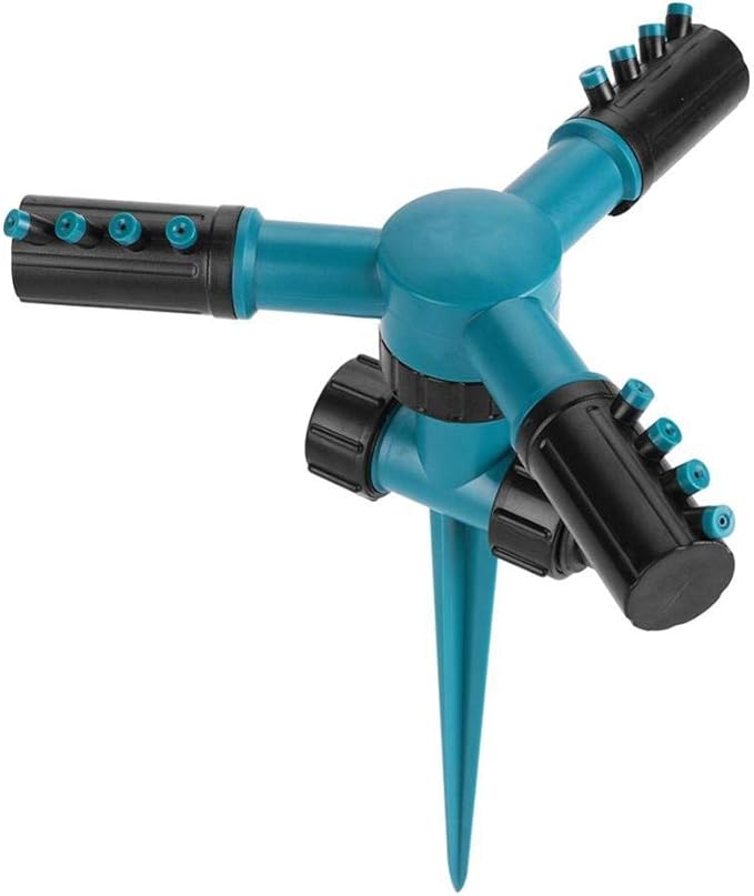 APQMR - Aspersor de agua oscilante giratorio de 360 grados para césped