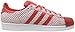 adidas Originals Men's Superstar Snake Pack Fashion Sneaker, Red/Red/White, 11 M US