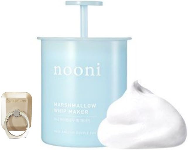 NOONI Marshmallow Whip Maker +Rubystone Phone Ring (blue)