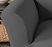 Home Fashion Designs 1-Piece Spandex Slipcover Dawson Collection. (Sofa, Grey)