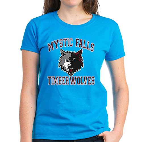 Cafepress Mystic Falls Timberwolves Womens Dark T Shirt Womens