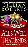 Front cover for the book All's Well That Ends: An Amanda Pepper Mystery by Gillian Roberts