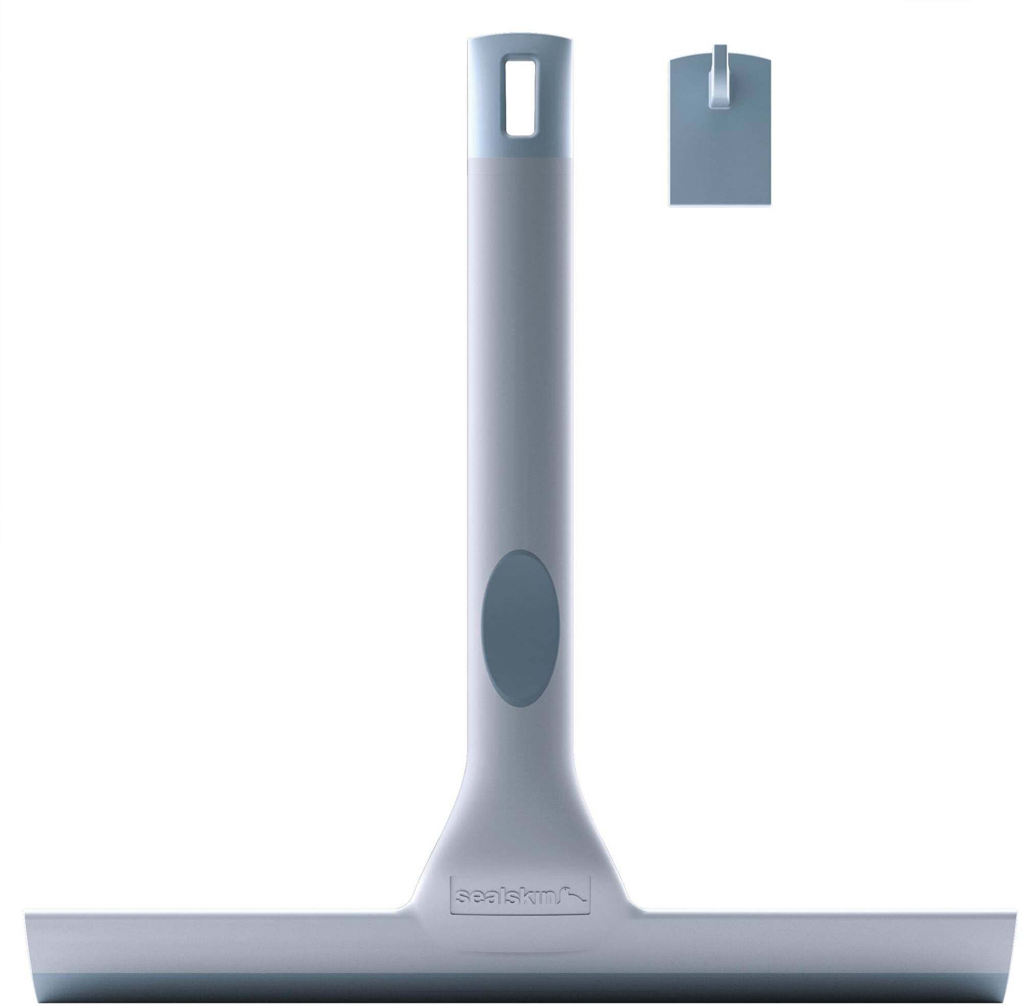 Sealskin Window Squeegee, Including Adhesive Hook, Polypropylene, Grey, 20 x 20 cm