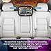 Baby Car Mirror for Back Seat | Large 11.5 Inch Premium Shatterproof Acrylic Glass Mirror to View Your Baby Car Seat Rear Facing | Safe, Secure, 360 Degree Adjustable by Bright Star Sparkles