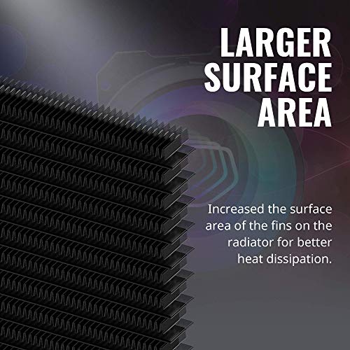 Cooler Master MasterLiquid ML280 Mirror ARGB Close-Loop AIO CPU Liquid Cooler, Mirror ARGB Pump, 280 Radiator, Dual SickleFlow 140mm, 3rd Gen Dual Chamber Pump for AMD Ryzen/Intel LGA1200/1151