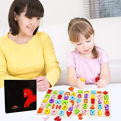 6 Alphabet+WOOD+CITY+Toddlers+Educational