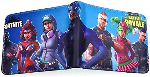 Fortnite Wallet 0 Wallet Student PU Leather Embossing Short Student Wallet Card Bag Wallet Child, Boy, PU Leather Small Wallet Credit Card Holder,14