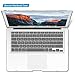 IBENZER MacBook Air 13 Inch Case, Soft Touch Hard Case Shell Cover for Apple MacBook Air 13 A1369 1466, White Marble, MMA1301WHMB+1