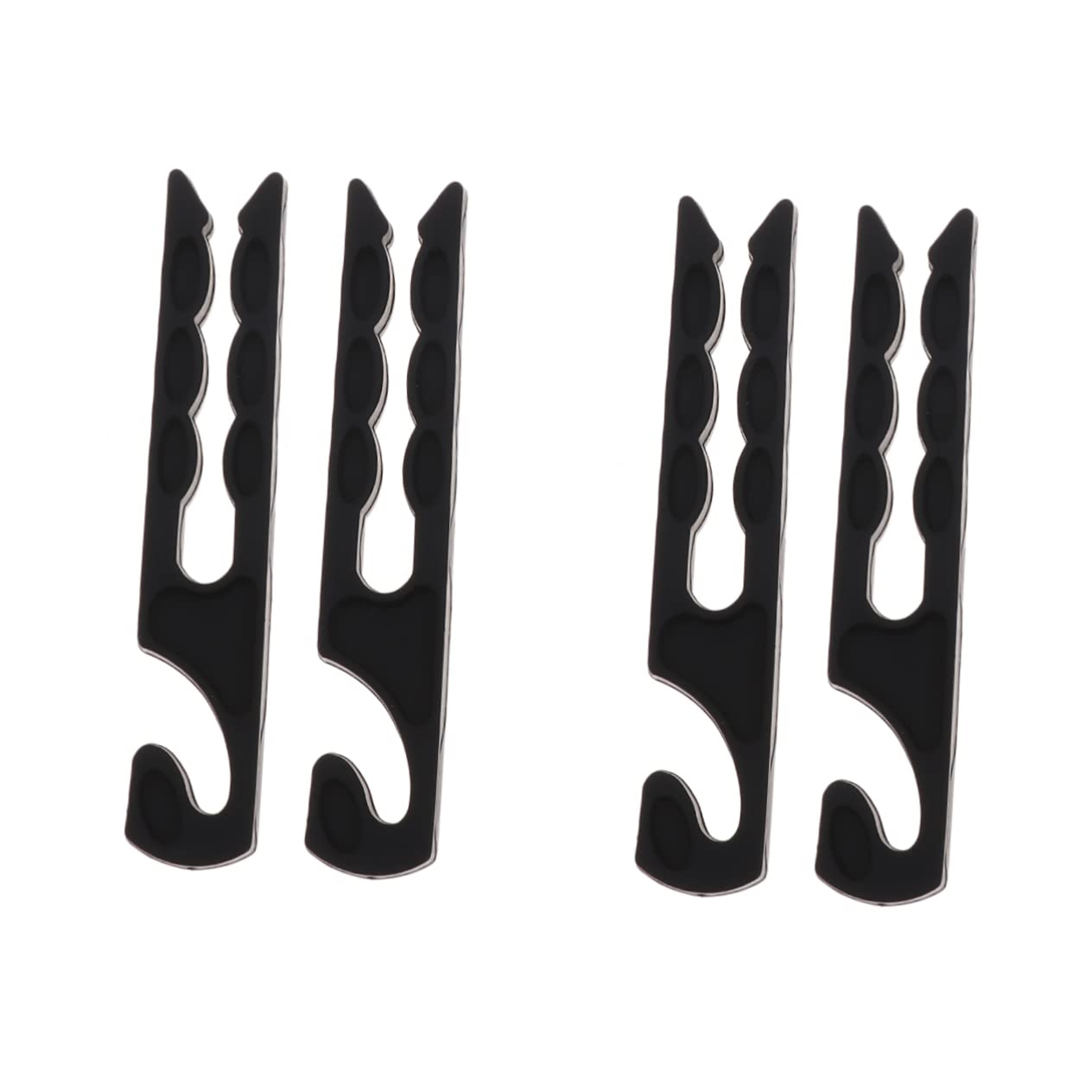 CIYODO 2 Pairs Car Glasses Organizer Hanger Air Vent Storage Hook Car Air Vent Mount Hook Organizer Mobile Phone Mount Smartphone Holder Air Vent Holder Telephone Storage Rack