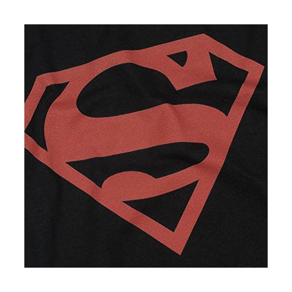 DC Comics Superboy Superman Logo T Shirt & Stickers - Image 6