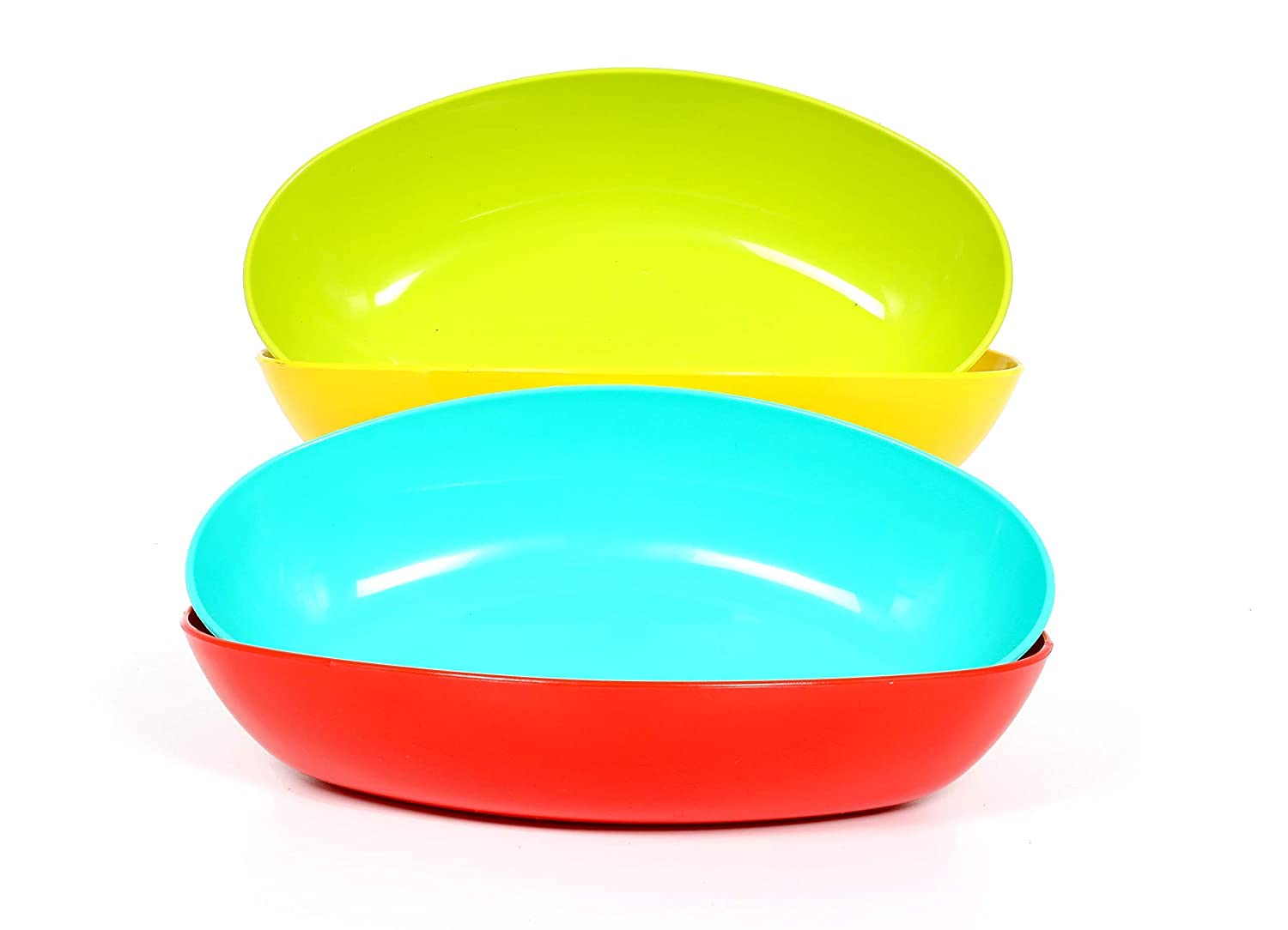 Buy DALTON Mixing Bowl Serving Snack Dessert Oval Shape Plastic Bowl