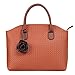 Hynes Victory Woven Pattern Large Tote Bags Handbags for Women, Brown2