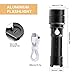 Onforu 1200LM Rechargeable LED Flashlight, CREE LED, 6000mAh Battery 16 Hours Runtime, Super Bright LED Torch, IP65 Water-Resistant, 4 Modes for Camping and Hiking, USB Cable Included