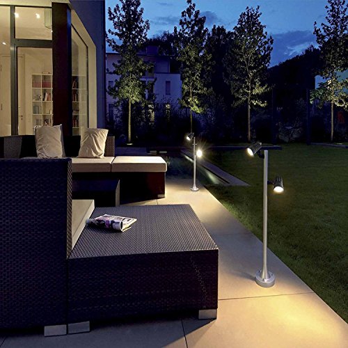4 Pack Outdoor Landscape Spotlight IP65 Waterproof LED Lighting, Greenclick 12V Low Voltage 6.5ft Cable Garden Lights Waterproof decking lights with Spike Stand for Garden, Yard, Pathway, Lawn - Thumbnail 4