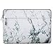 MOSISO Laptop Sleeve Compatible with MacBook Air 11, 11.6-12.3 inch Acer Chromebook R11/HP Stream/Samsung/ASUS/Surface Pro X/7/6/5/4/3, Canvas Horizontal Painting Marble Carrying Bag