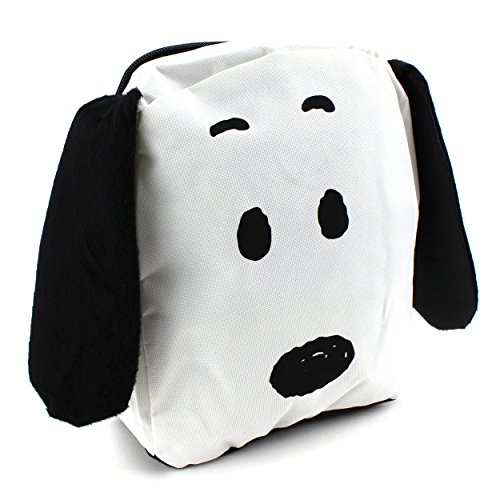 Peanuts Snoopy 10 Inch Mini Backpack 3D Ears (White Snoopy)