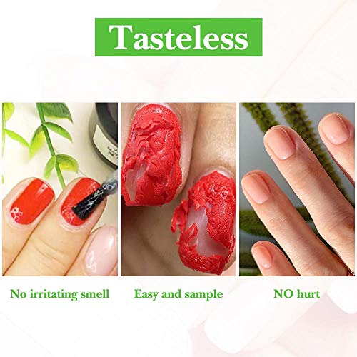 Magic Nail Polish Remover,Professional Removes Soak-Off Gel Polish in 3-5 Minutes,Easily & Quickly,Don't Hurt Your Nails (1 Pack)
