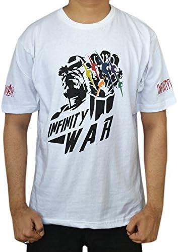 TAF Men's Avengers Infinity War T Shirt► Space Mind Reality Power Soul Time T Shirt◄ (X-Large, Avengers Infinity War T Shirt)
