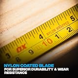 OX Tools Pro Dual Auto Lock Tape Twinpack 8m 26ft Blue OX-P505488 view 4