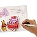 Hallmark Paper Wonder Pop Up Valentines Day Card for Anyone (Beary Loved Valentine)
