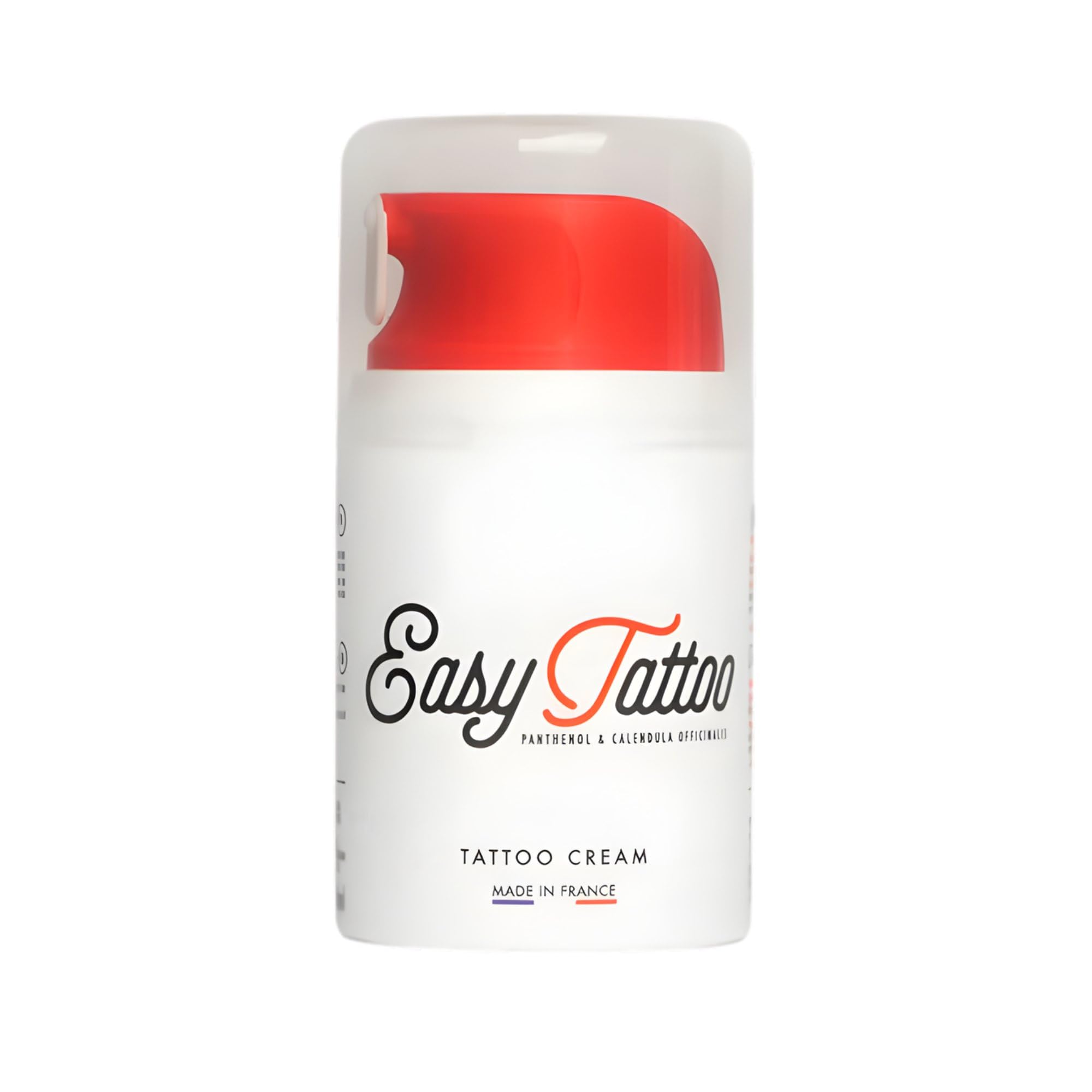 EasyTattoo Otzi Tattoo Aftercare Cream - 50ml - Panthenol Cream for Fast Healing, Moisturising & Soothing New Tattoos - Vegetarian, Hypoallergenic & Made in France