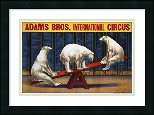 Download Framed Art Print 'Adams Bros. Circus'