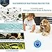 Waterproof Breathable Mattress Protector, Twin Noiseless Premium Smooth Mattress Cover, Deep Pocket Fit Up to 18 Inches, Soft Washable Bed Cover