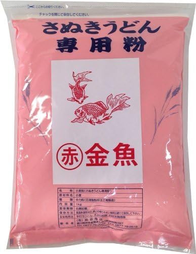 [Amazon shipping] flour (powdery mildew) Nisshin Flour Milling red circle goldfish 1kg chuck bag with recipes