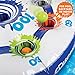 Discovery Kids Inflatable Target Toss Floating Pool Game with 10 Balls and Tether Rope, for Swimming Pools, Summer Parties, Lawn and Beach Games