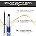 Eyelash Growth Serum, Eyelash Enhancer Lash Booster Eyebrow Growth Serum for Long, Luscious Lashes and Eyebrows-Irritation Free Formula(5ml) Blue