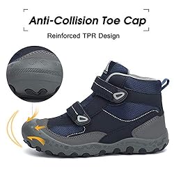 Mishansha Kids Boys Hiking Boots Water Resistant