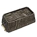 Wicker Basket, Woven Storage Baskets with Light Wooden Handles (Brown, 3 Pieces)