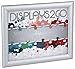 Displays2go Snap Open Sign Holder Frame, 8.5 x 11 Inch, Wall Mount or Tabletop, Silver Aluminum (WSNF8511SV)