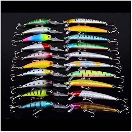 Szking 個セット ミックス釣りルアーセットの人工ハードベイトのリアルなベイト鯉釣りタックル 日本正規代理店品 シミュレーション Color pcs