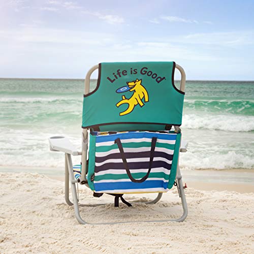 Life is Good Rocket Green Beach Chair, Short Pricepulse