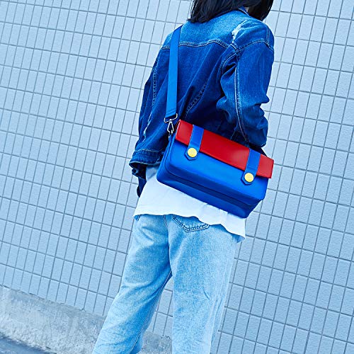 Funlab Travel Carrying Case Compatible with Nintendo Switch Console & Accessories, Waterproof Leather Messenger Shoulder Bag, Multipurpose Casual Daypacks for Boys&Girls