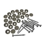 YardSmart Fastener Kit (12 pk) 73025528 Sheeting, Clay