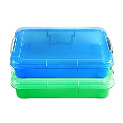 Plastic Activity Tray with lid for