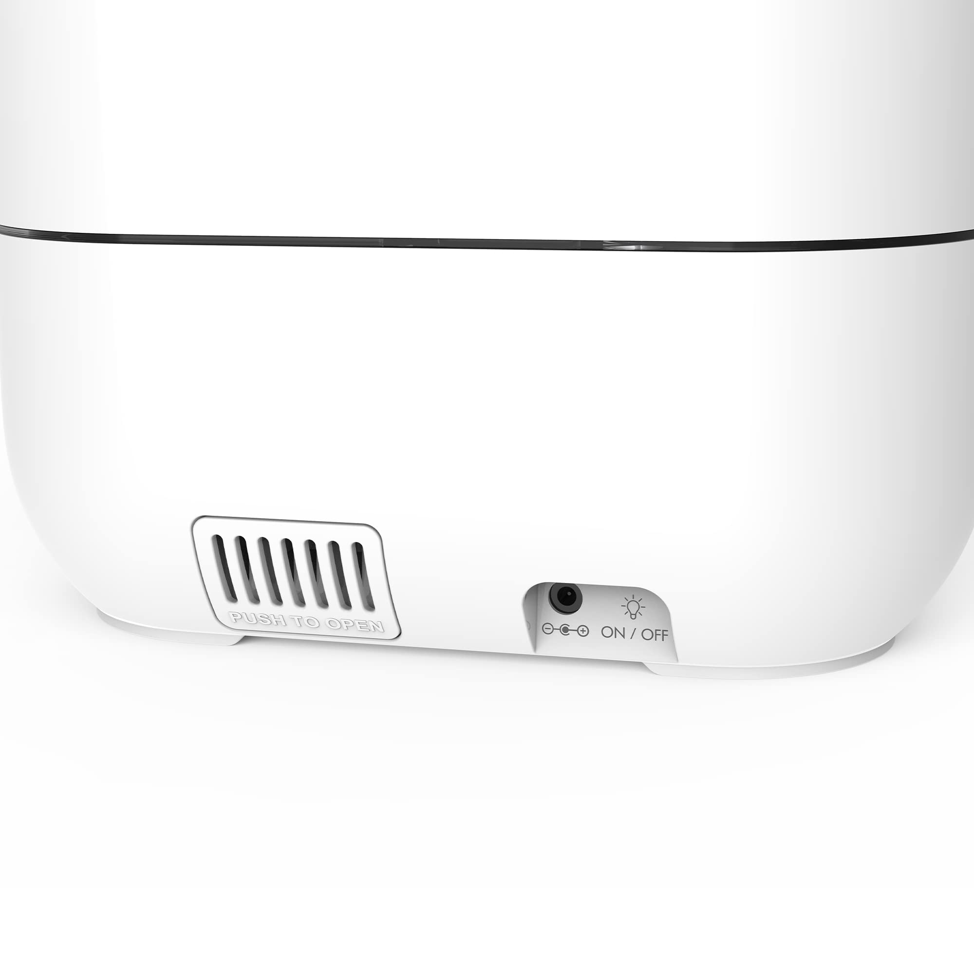BONECO U250 Large Room Whisper Quiet Top Fill Ultrasonic Cool Mist Humidifier with 2 in 1 Water Filter, Low Level Indicator Light, and Auto Shutoff
