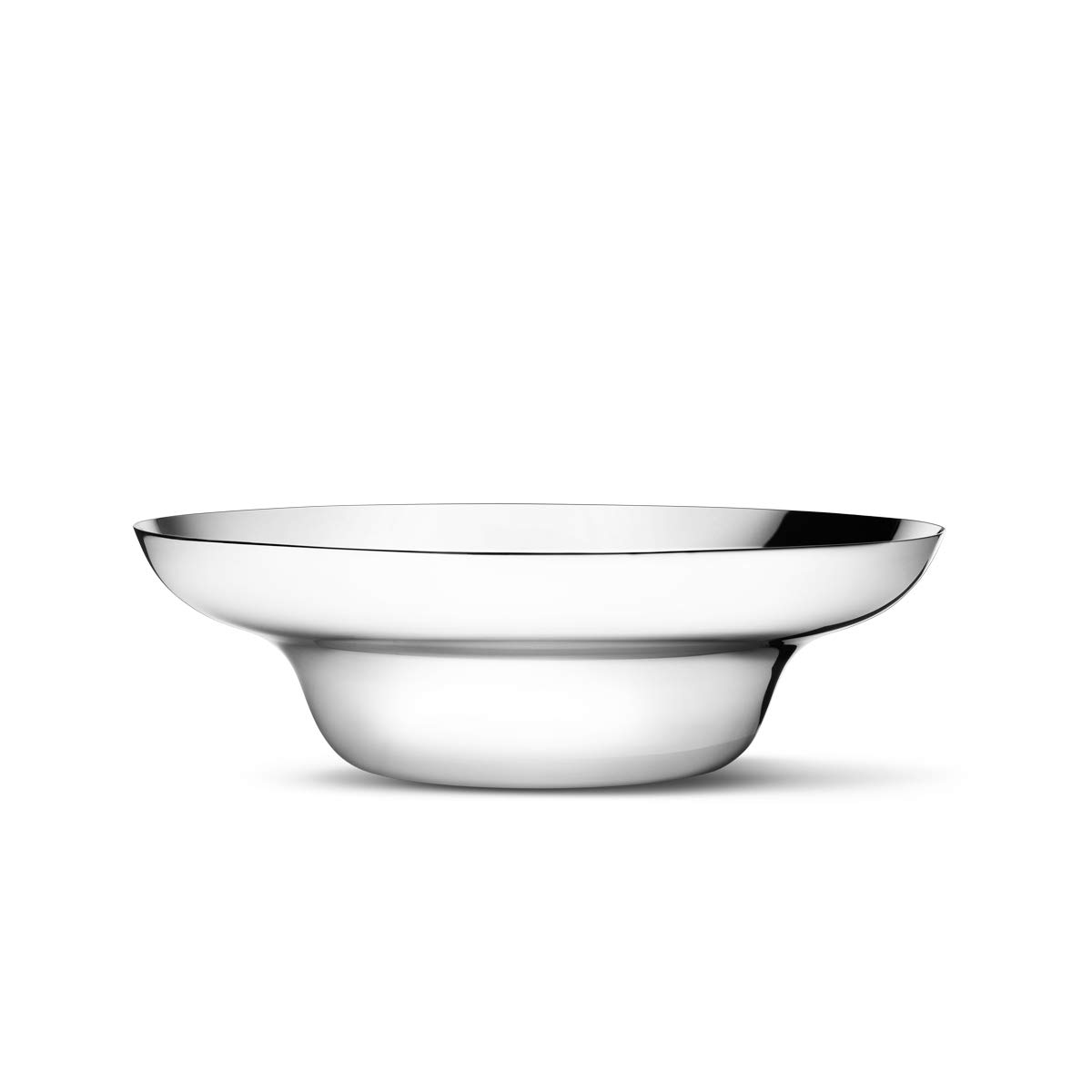 Georg Jensen Salad Bowl in Stainless Steel - Mirror Polished Finish - Elegant Tableware by Alfredo Häberli
