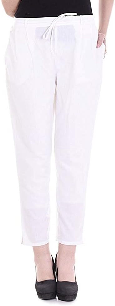 Shararat Women's Cotton Cigarette Pants