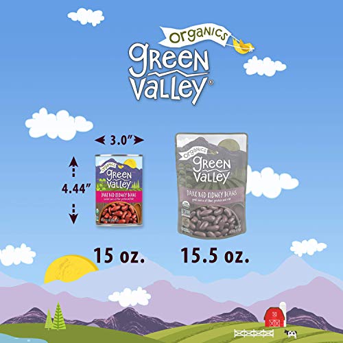 Green Valley Organics Dark Red Kidney Beans, 15.5 Ounce (Pack of 12) - Thumbnail 4